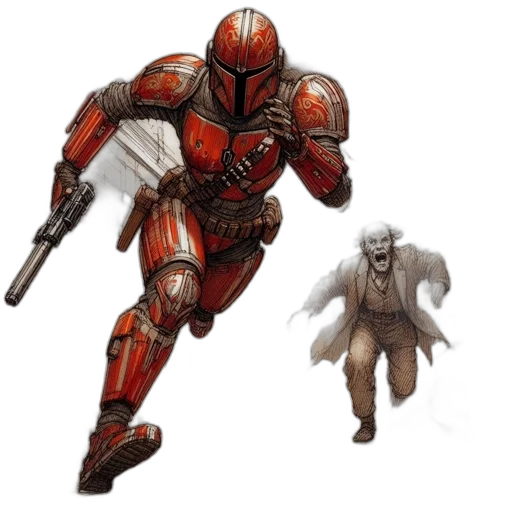 robot, weapon, creature, concept art transparent PNG cut-out