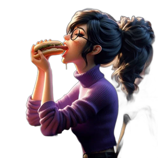 food, staff, weapon, umbrella transparent PNG cut-out
