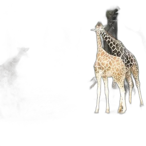 animal, creature, concept art, 3d render transparent PNG cut-out
