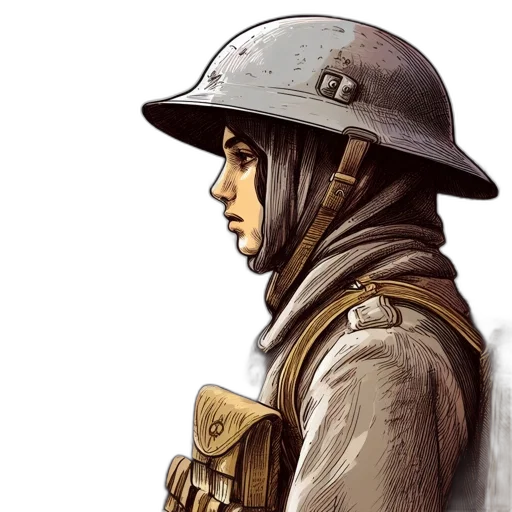 hat, weapon, staff, face transparent PNG cut-out