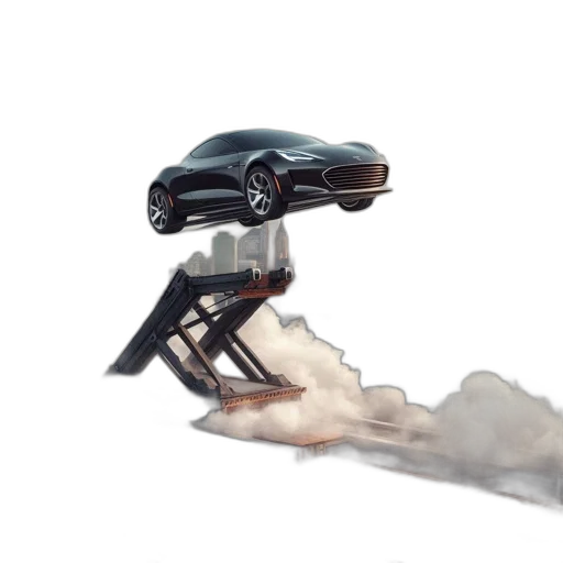 car, robot, weapon, concept art transparent PNG cut-out