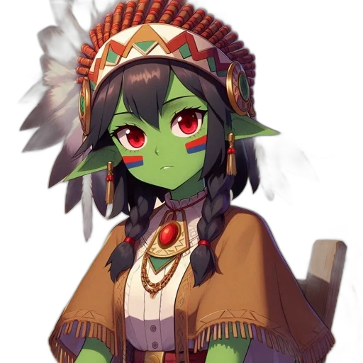 mask, staff, dragon, hat transparent PNG cut-out