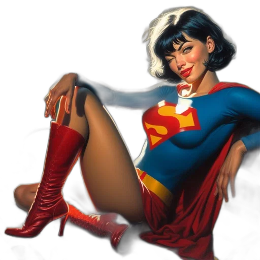 comic book art, concept art, photorealistic, cartoon transparent PNG cut-out