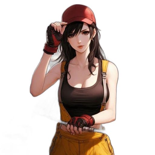 hat, staff, weapon, jacket transparent PNG cut-out