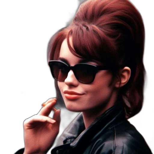 jacket, face, photorealistic, oil painting transparent PNG cut-out