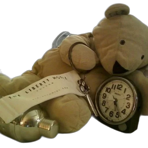 earth tones, teddy, bear, sits transparent PNG cut-out