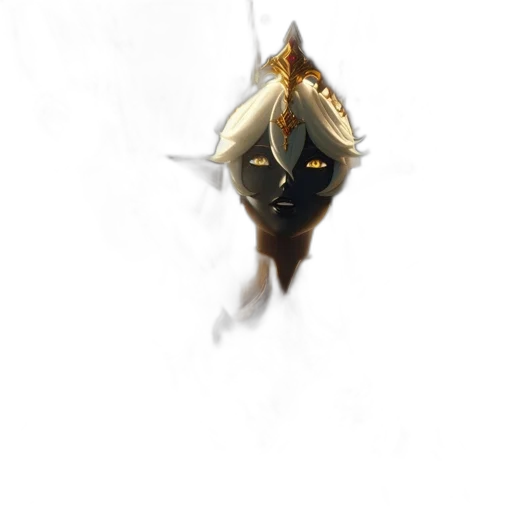 mask, dragon, sword, crown transparent PNG cut-out