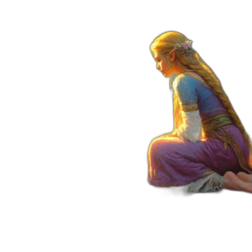 jewelry, sword, dress, staff transparent PNG cut-out