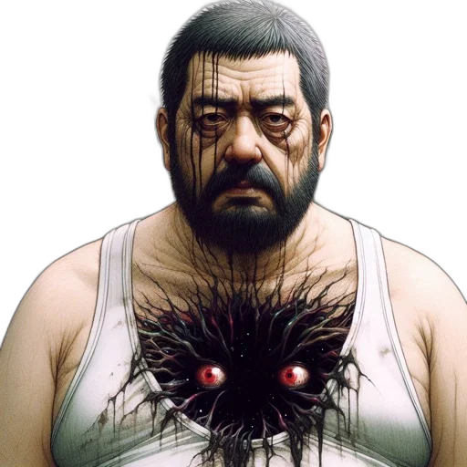 hair, creature, face, animal transparent PNG cut-out