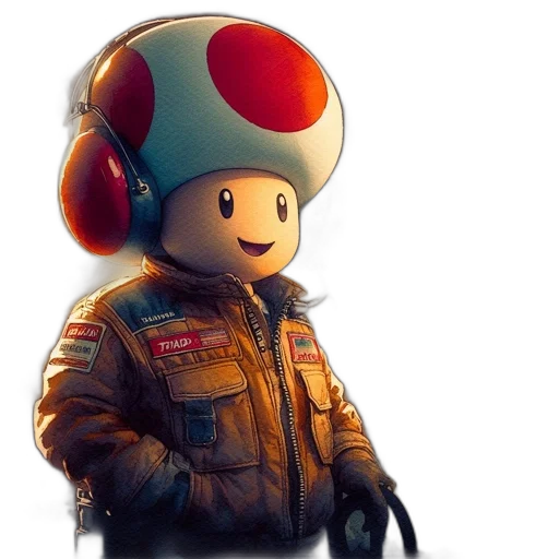 jacket, robot, hat, concept art transparent PNG cut-out