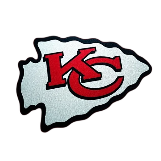 kansas, chiefs, logo, painted transparent PNG cut-out