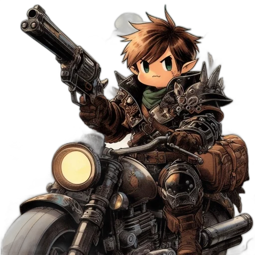 weapon, concept art, pixel art, comic book art transparent PNG cut-out