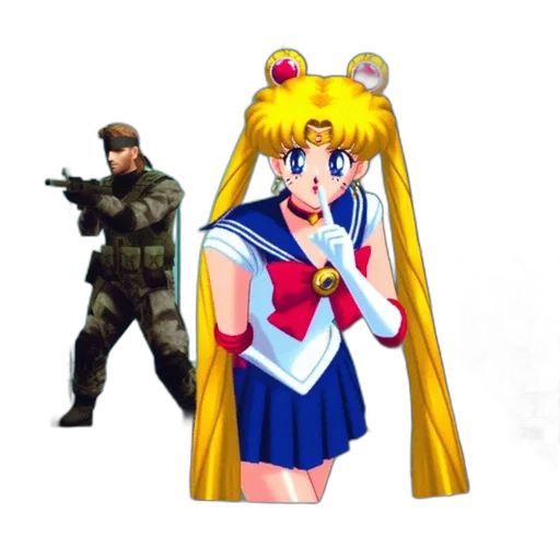 weapon, dress, animal, anime transparent PNG cut-out