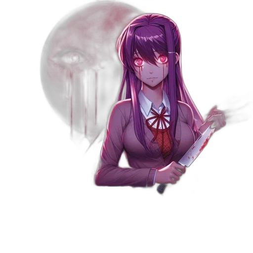 weapon, staff, creature, mask transparent PNG cut-out