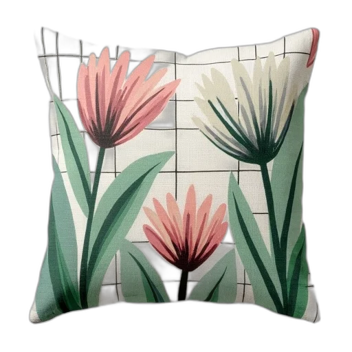 square, pillow, textured, surface transparent PNG cut-out