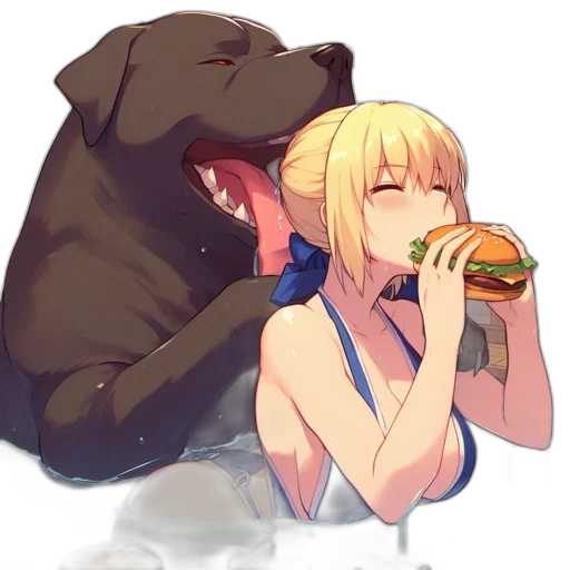 food, animal, creature, anime transparent PNG cut-out