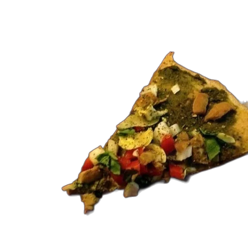 food, umbrella, 3d render, photorealistic transparent PNG cut-out