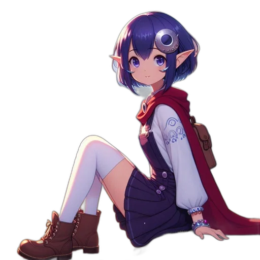 staff, dress, crown, weapon transparent PNG cut-out