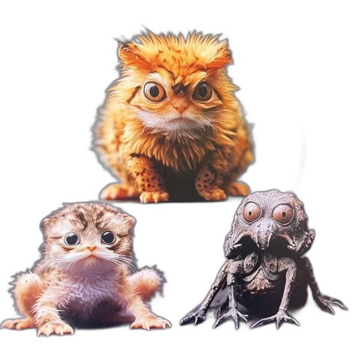 creature, animal, concept art, pixel art transparent PNG cut-out