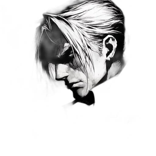 face, mask, hair, animal transparent PNG cut-out