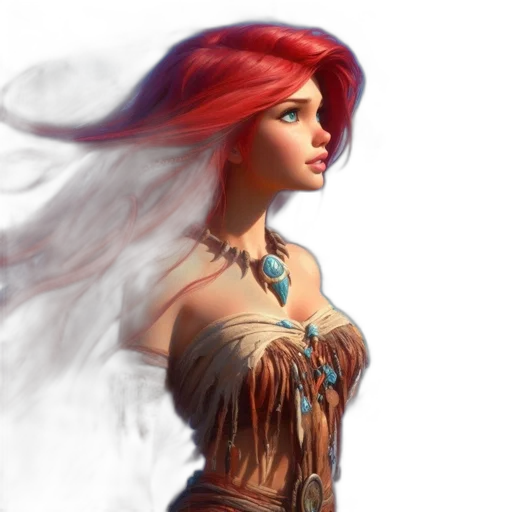 dress, fantasy art, concept art, photorealistic transparent PNG cut-out
