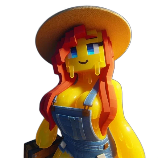 hat, dress, robot, jewelry transparent PNG cut-out