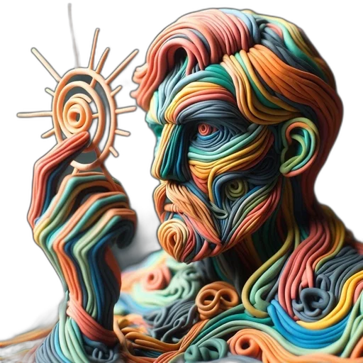 mask, face, hair, creature transparent PNG cut-out