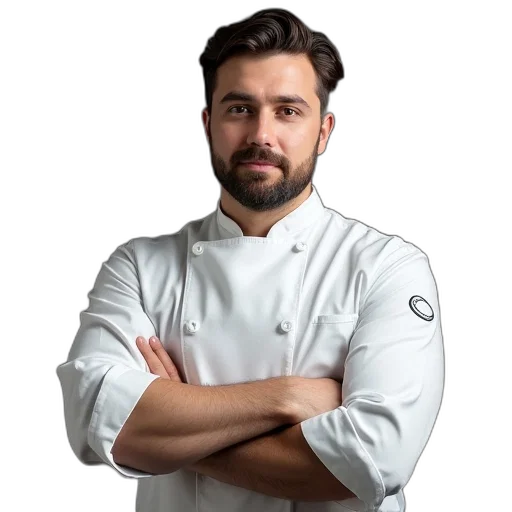 staff, food, face, male transparent PNG cut-out