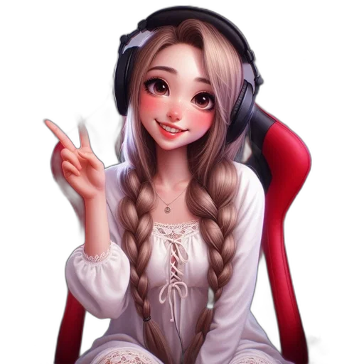 staff, face, dress, fantasy art transparent PNG cut-out