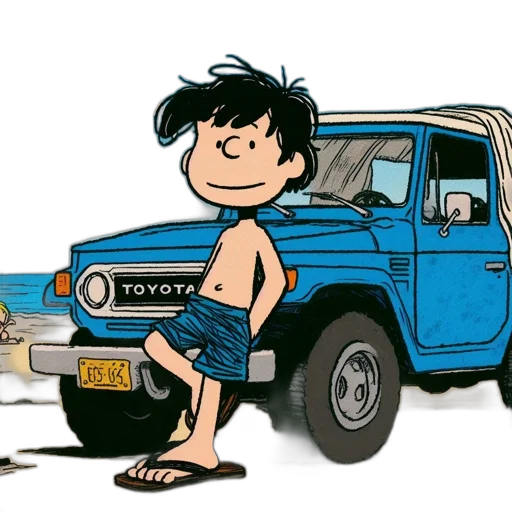 car, cartoon, concept art, comic book art transparent PNG cut-out