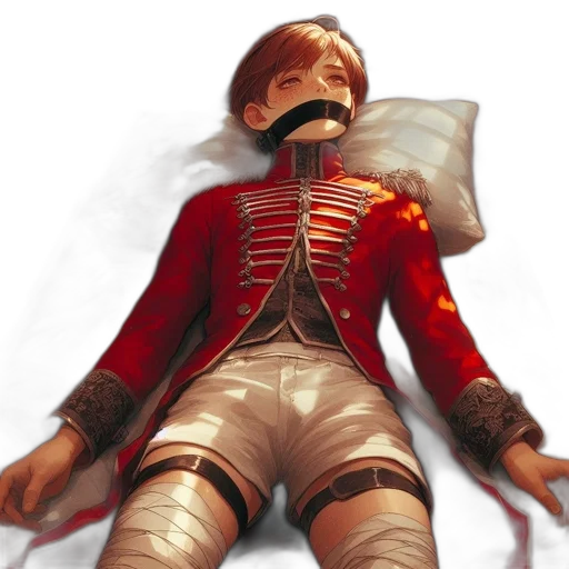 jacket, staff, mask, robot transparent PNG cut-out