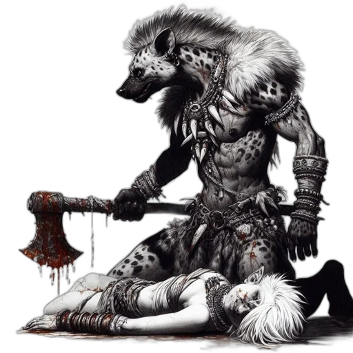 animal, creature, weapon, sword transparent PNG cut-out