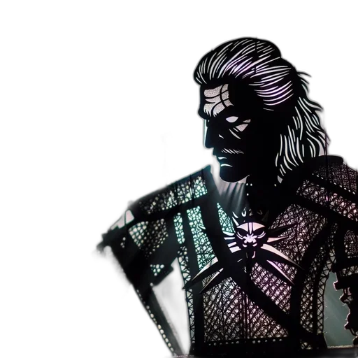 mask, face, jacket, concept art transparent PNG cut-out