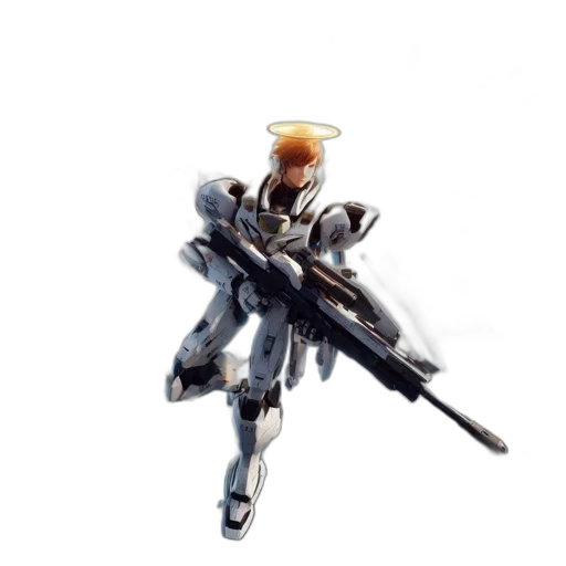 weapon, staff, sword, robot transparent PNG cut-out