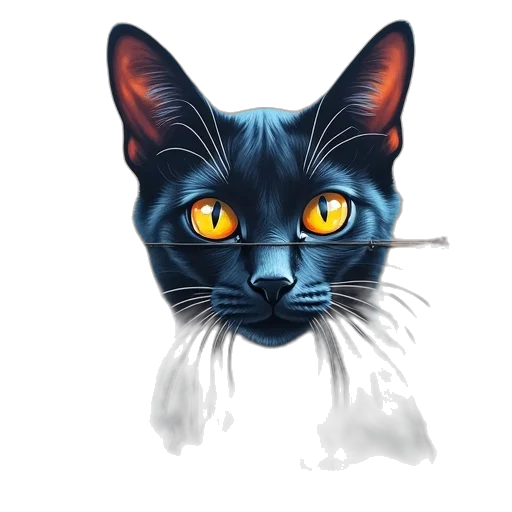 animal, staff, face, photorealistic transparent PNG cut-out