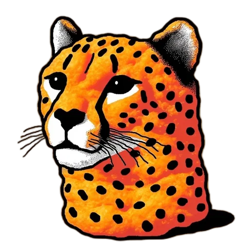 animal, crown, concept art, pixel art transparent PNG cut-out