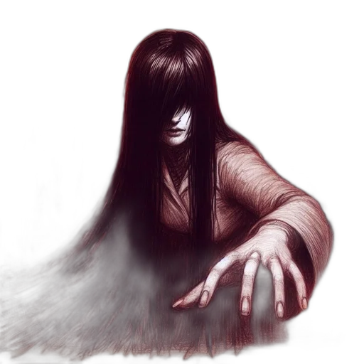 hair, creature, face, mask transparent PNG cut-out