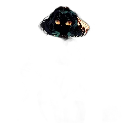 mask, creature, hair, face transparent PNG cut-out