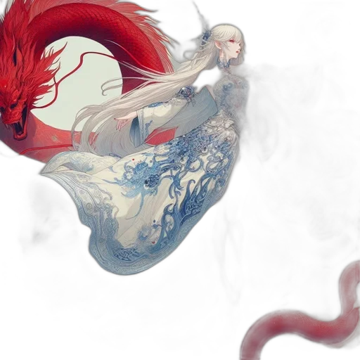 dragon, mask, dress, creature transparent PNG cut-out