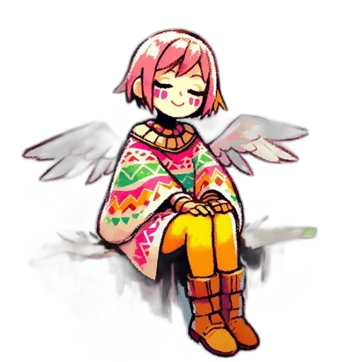 jacket, creature, dragon, pixel art transparent PNG cut-out
