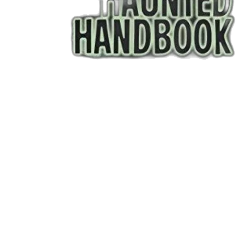 comic book art, cover, haunted, handbook transparent PNG cut-out