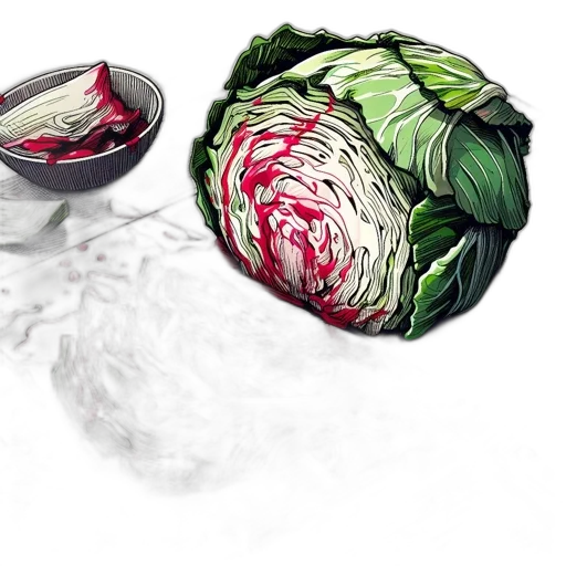 food, crown, flower, photorealistic transparent PNG cut-out