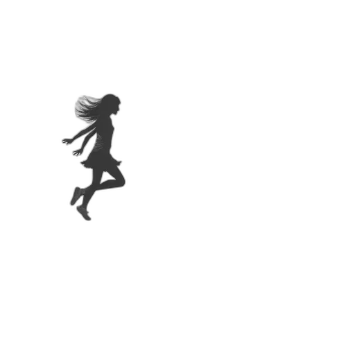 hair, creature, dress, robot transparent PNG cut-out
