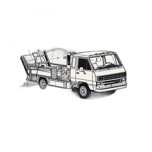 car, concept art, 3d render, cartoon transparent PNG cut-out