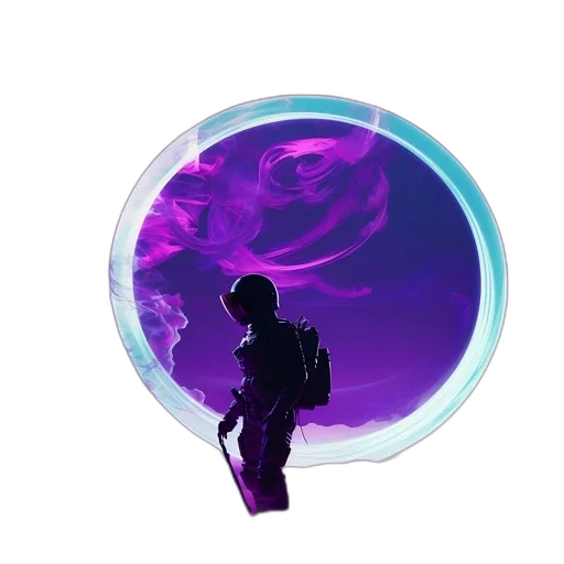 weapon, umbrella, jacket, face transparent PNG cut-out