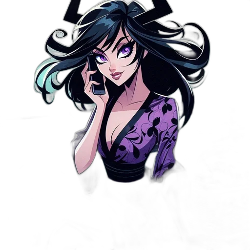 dress, staff, jewelry, weapon transparent PNG cut-out