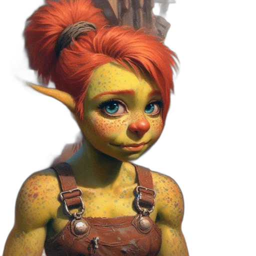 staff, face, creature, concept art transparent PNG cut-out