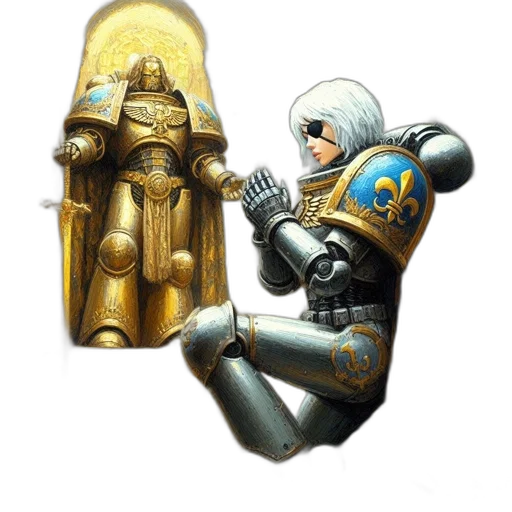robot, sword, weapon, staff transparent PNG cut-out