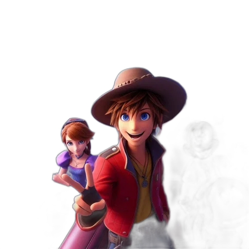 hat, weapon, jacket, staff transparent PNG cut-out