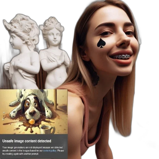 mask, creature, face, jewelry transparent PNG cut-out